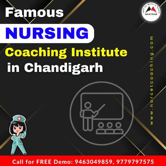 Famous Nursing Coaching Institute in Chandigarh