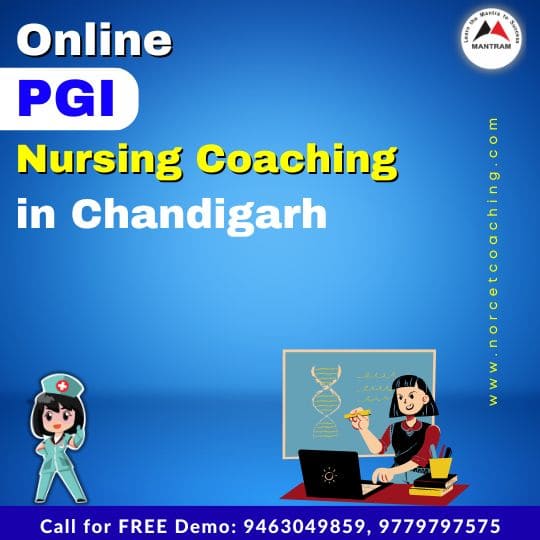 Online PGI Nursing Coaching in Chandigarh